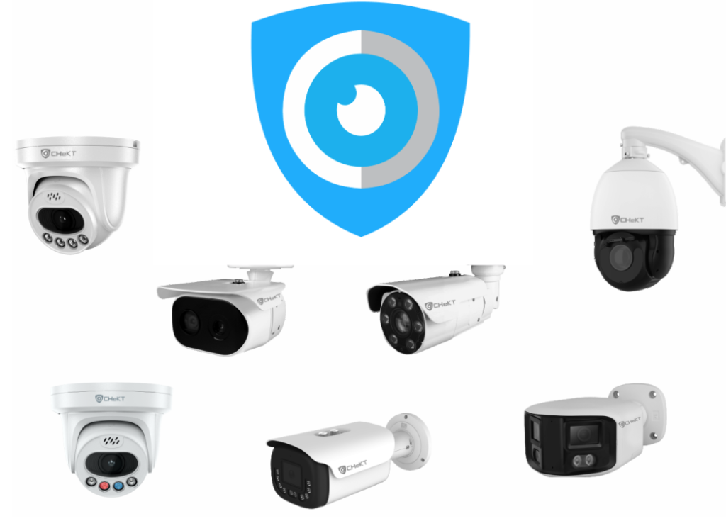 CHeKT Smart Security Cameras with Proactive Detection - CHeKT