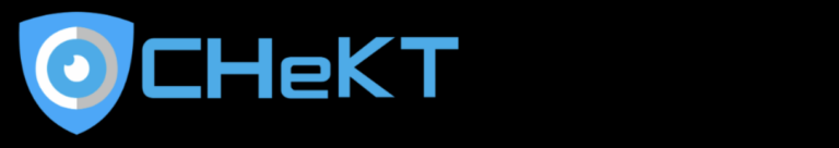 CHeKT logo on black