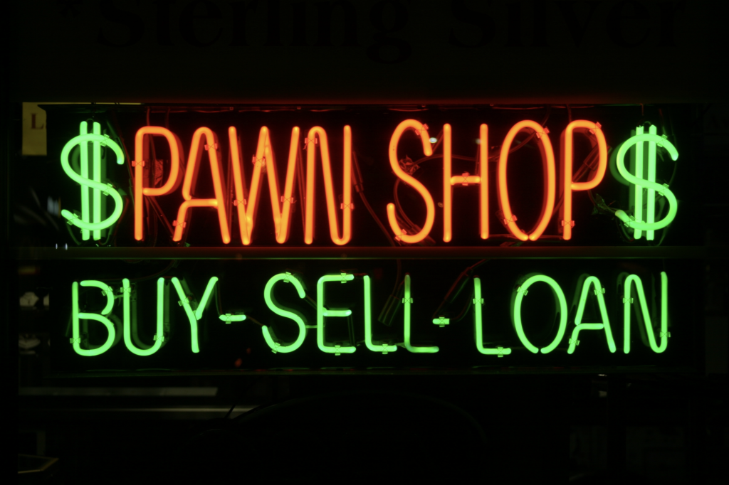 pawn shop sign