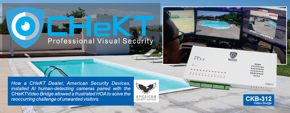 HOA Pool Video Security